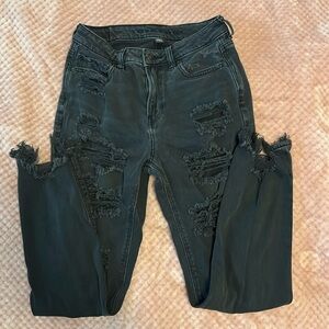 American Eagle Strigid Baggy Mom Jean